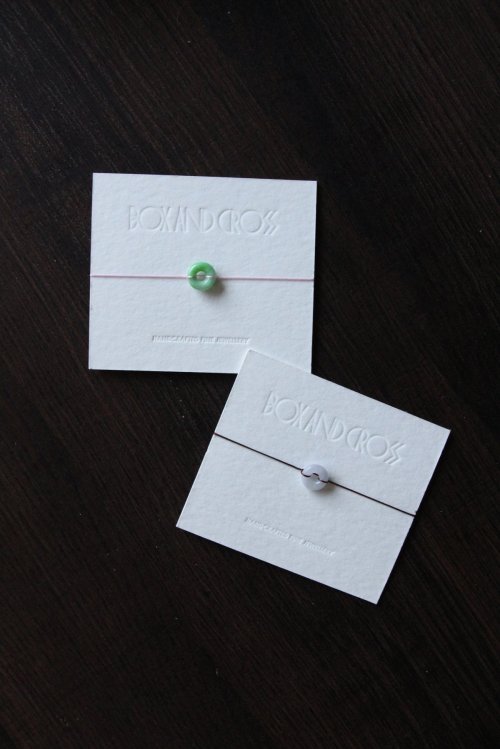 Box and Cross Donut jade bracelet
