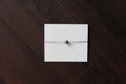 Box and Cross Pearl bracelet 