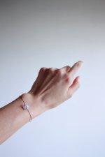 Box and Cross Donut jade bracelet